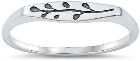 Joyara Sterling Silber 925 Zweig Ring