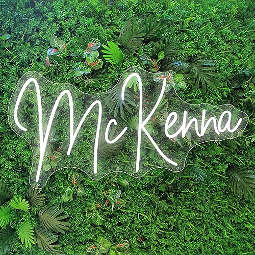 Custom Neon Signs, Customizable LED Lights for Gaming Room Wall Decor, Personalised RGB Sign Bar Décor Bespoke Salon, Shop, Company Logo Home Decoration Gift (20 in, 2 Lines Text)