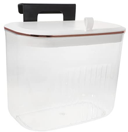 Cabilock Poubelle Suspendue Pour Cuisine Avec Couvercle Coulissant Conteneur à Déchets Étanche Pour Éviter Les Odeurs Facile à Utiliser Nettoyer