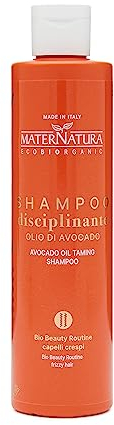 Maternatura, Entwirrendes Avocado-Shampoo, reichhaltige und ultramilde Formel für handhabbares und hydratisiertes Haar, Bio, Made in Italy - 250 ml