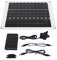 Kit Pompa Acqua Solare 20W, Pompa Sommersa con Portata Regolabile e Pannello Solare da 20W, Fontana a Energia Solare per Laghetto, Coltura Acquacoltura