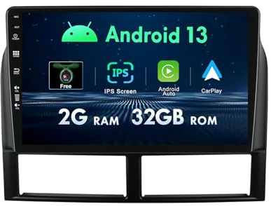 MISONDA Autoradio Android 2 Din da 9 pollici für Jeep Grand Cherokee 2004-2006 Radio Con GPS Navi Supporta Bluetooth | DAB+ | USB | Carplay | WLAN | 4G| MirrorLink | RDS | USB2G + 32G