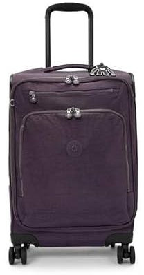 Kipling New YOURI Spin S, Kleiner Kabinengrößen-Spinner, 23 x 0 x 0 cm, Ultimate Plum (Lila), Ultimate Plum, Einheitsgröße, Kleiner Spinner in Kabinengröße