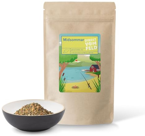 Direkt vom Feld® Midsommar | Sommerfrische für deine Küche | BIO, ganze Gewürze | 100g Nachfüllpack