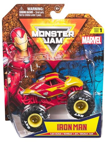 Monster Jam 1:64 Series 1 Marvel Iron Man