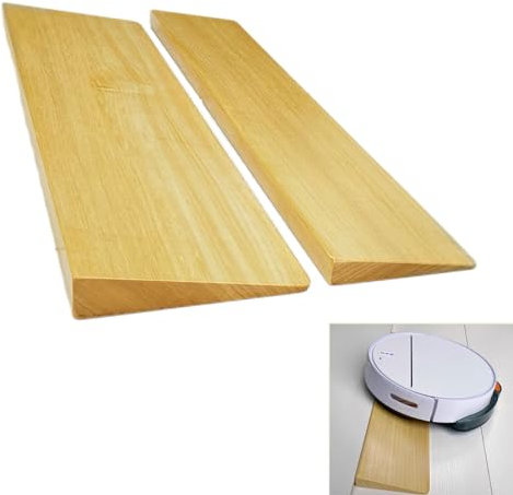 Höhenverstellbare Holz-Rampe für Türschwelle, tragbar und leicht, Mobilitätshilfe für Schule, Krankenhaus, Rollstuhl und Roller, 60 x 8 x 1,5 cm, ideal für 1 5 cm Höhe