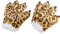 TOYANDONA 1 Paire Tourmaline Bal De Ninja Accessoires Épingles Salle De Verres De Lunettes De Soleil Ornement De Voiture Suspendu Piaulement Gadgets Chat En Bois Chiffon Leopard