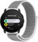 GIOPUEY Nylon Armband Kompatibel mit SUUNTO 9 Peak, 22mm Ersatz Sport Loop Uhrenarmband, Geflochtenes Armband, Damen Herren - Grey