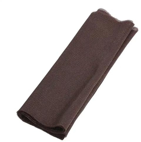 LCUVIMPEX Speaker Grill Cloth Stereo Box Fabric, 1.4x0.5m Polyester Protective Cloth Cover Stereo Audio Speaker Mesh Grill Cloth(Brown)