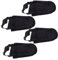 Abaodam 3sets Bowling Shoe Covers Slip Cloth Sliding Mats for Indoor Bowling Lightweight Durable Design Reduces for Men and Women 2pairs*3