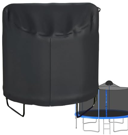 Trampolin-Winterabdeckung – Faltbares Vordach mit winddichtem Gurt, Winter-Outdoor-Trampolin-Überdachung, für Außenbereich, Hof, Hinterhof, Regen, Sonne, Schnee, Wartung und Schutz