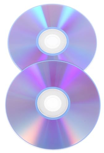 Holibanna 2pcs Blank CD Discs Recordable Cd-r Media for Music Storage Writable Media Disc for Important Recordings