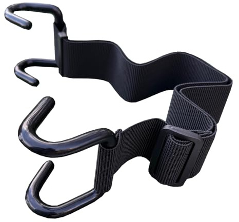 Selections Wheelie Bin Lid Double Claw Security Lock Adjustable Strap