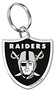 Wincraft NFL 21145041 Oakland Raiders Premium Acryl Schlüsselanhänger