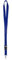 Karteo Schlüsselband marineblau mit Karabinerhaken und Schnalle [1 Stück] 20 mm Lanyard Ausweishalter zum Umhängen von Ausweishüllen Kartenhüllen Schlüssel