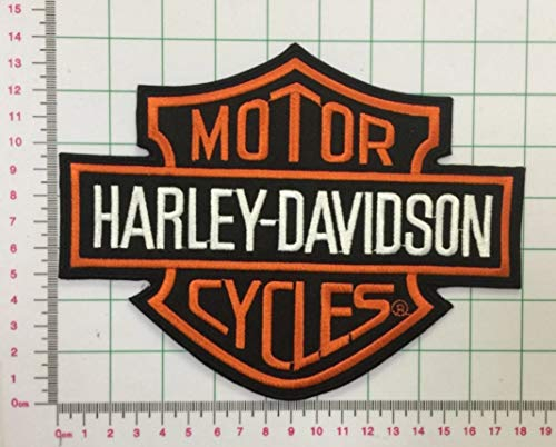 TOPPA TERMOADESIVA PATCH HARLEY DAVIDSON RICAMATA Descrizione Misure: ca. 14 x 18,5 cm