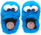 Sesamstrasse Pantuflas talla M 38-40 Monstruo de las Galletas 3D Zapatillas de Monstruo Cookie Monster Shoes, azul, Medium