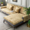 TY&WJ Plüsch Anti-rutsch Sofabezug Wohnzimmer Sofabezug Outdoor Couch-abdeckungen Möbel Protector Für ledersofa Haustier Hund & Kinder-gelb A 70x70cm(28x28inch)