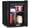 Klarstein Mini Frigo da Camera, Portatile Piccolo da Ufficio, Bar con LED, Ripiani Rimovibili, Campeggio e Skin Care 12-18°C, 32L
