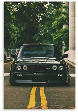 CLTE BMW E30 M3 Supercar Poster Wandposter Schlafzimmer Dekor
