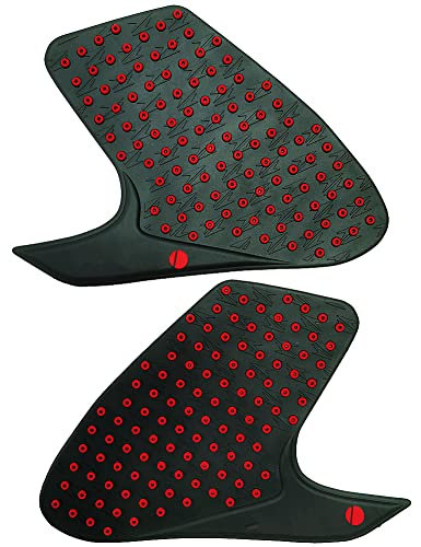 Tank Gasoline Tank Pad Trazione Side Gas Fuel Knee Grip Adesivo Antiscivolo Compatibile con Ducati Monster 696 795 796 1100 S 2010-2016