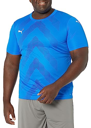PUMA Herren Teamglory Trikot T-Shirt, Electric Blue Lemonade, XL