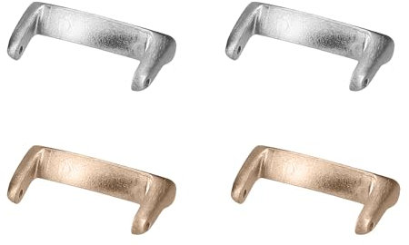 kwmobile Watch Strap Connecting Adapter Compatible with Xiaomi Mi Band 8 / Mi Band 9 - For 14mm straps - 4x - No Tools Required