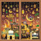 Ramadan Fensterbilder Ramadan Eid Mubarak Dekorationen,9 Stück Eid Mubarak Fensterbilder, Eid Mubarak Selbstklebend Ramadan Sticker