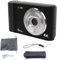 Fangxuee 4K-Kamera für Studenten, Digital, Ultradünn, Anti-Shake, Smart-Zoom, Tragbare Retro-Kamera, Schwarz