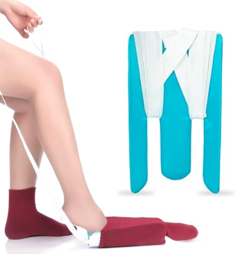 Anziehhilfe für Socken und Strümpfe, Strumpfanziehhilfe Socken Anziehhilfe, Kann Beim An- Und Ausziehen von Socken Helfen, Schwangere Frauen, ältere, Behinderte Anziehhilfe für Socken und Strümpfe