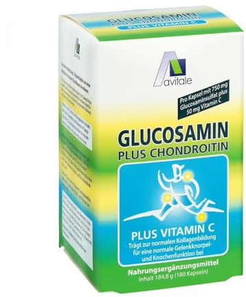Glucosamin 750 mg+Chondroitin 100 mg Kapseln 180 stk
