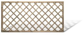 Praktische Rankhilfe/Rankgitter Zäune im Maß 90 x 180 cm (Breite x Höhe) aus Kiefer/Fichte Holz, druckimprägniert mit Einer Maschenweite von 10 x 10 cm Hiddensee