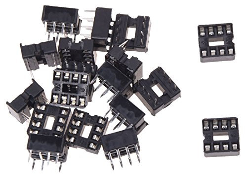 SODIAL (R) 20 x 8 Pin 2,54 mm Pitch IC-Sockel Typ Adapter