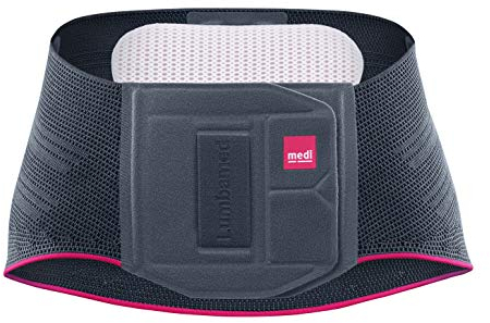 medi Lumbamed plus - Rückenorthese Herren | silber | Größe I | LWS-Orthese zur Entlastung der Lendenwirbelsäule