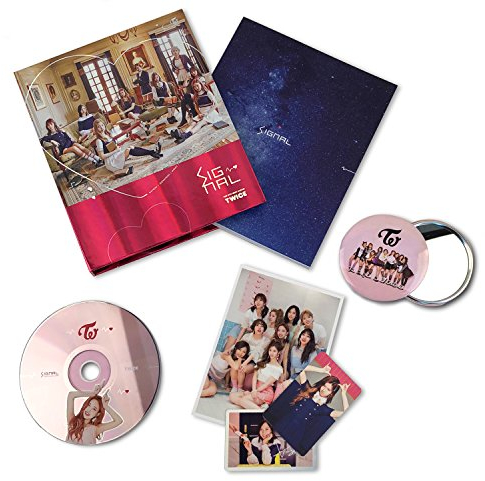 TWICE 4th Mini Album - SIGNAL [ A Ver. ] CD + Photobook + Photocard + Special Photocard + Photo + FREE GIFT / K-pop Sealed