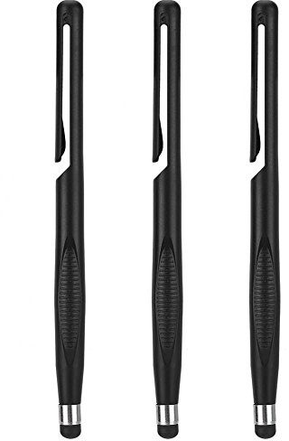 3 Stück Premium Eingabestift Touchstift,Richer-R 3 pcs Eingabestift Smartphone Touchstift Touch Pen,Tragbare Kapazitive Touchscreen Stylus Pen Stift für Tablets Smartphones und andere Touchscreen