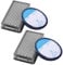 Awinker 2 Filtro de Espuma y 2 Filtro HEPA para Aspiradoras Rowenta ZR005901 Compact Power Cyclonic RO3753EA, O3718EA, RO3724EA, RO3731EA, RO3753EA, RO3786EA, RO3798EA Tefal