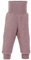Engel Baby Hose Fleece, 100% Schurwole, Natur, Gr. 50/56-86/92, 3 Farben (50/56, Rosenholz Melange)