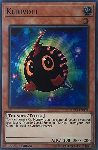 Yu-Gi-Oh! - Kurivolt - AC19-EN009 - Super Rare - 1. Auflage - Adventskalender 2019