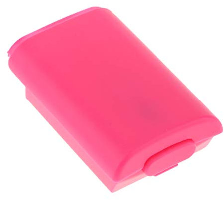 MagiDeal Cache batterie arrière pour Microsoft Xbox 360 Slim S - Rose