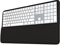 HONKID Keyboard Wrist Rest for Magic Keyboard 2 with Numeric Keypad(MQ052LL/A, A1843) and Magic Keyboard with Touch ID(‎MK2C3LL/A), Slim Keyboard Wrist Rest Relieve Pain & Fatigue
