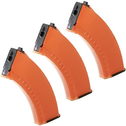 Airsoft Softair CYMA 3pcs 150rd Mid-Cap Magazin AK47 Stil für CYMA APS D-Boys ICS JG Tokyo Marui AEG AK Serie Orange Braun