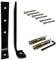 Y anchor Shed, Arbor, Gazebo, Pergola Anchor Bracket, Screw Fixing - Hard Ground Kits (Long)
