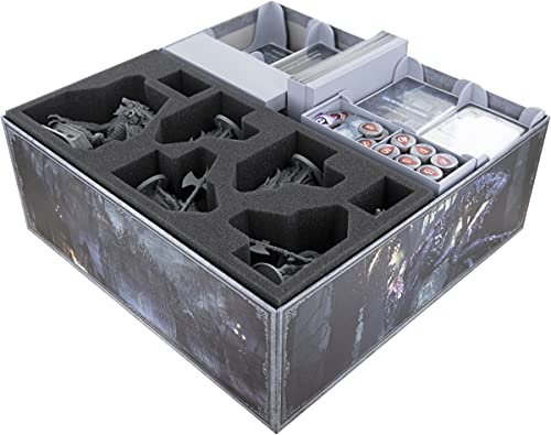 Feldherr Schaumstoff-Set + Organizer kompatibel mit Bloodborne: Das Brettspiel - Grundspielbox