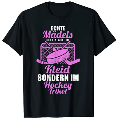 Eishockey Prinzessinnen ImHockey Trikot Eishockeyspieler T-Shirt