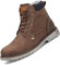 Mishansha Winterschuhe Herren Stiefel Warm Gefüttert Winterstiefel Damen Wasserdicht Winter Schuhe Indoor Outdoor Schneestiefel, Braun 40 EU