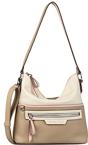 TOM TAILOR Jule Damen Hobo Bag Schultertasche Mittelgroß Rosa