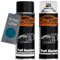 TRISTARcolor Autolack Spraydosen Set für Audi LZ5W Denimblau Perl Basislack Klarlack Sprühdose 400ml