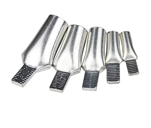 Jdon-hats FJY-CONNCT, C45-25/35 / 50mm2 Bouchon Étamé cuivre Circuit Breaker Broche en Forme de Fil de câble Lug Insérer Borne à sertir (Couleur : C45 50, Taille : 30PCS)