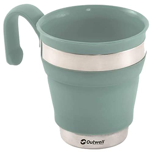 Outwell Unisex Adult OU-651094 Foldable Travel Mug Blue 200 ml OS